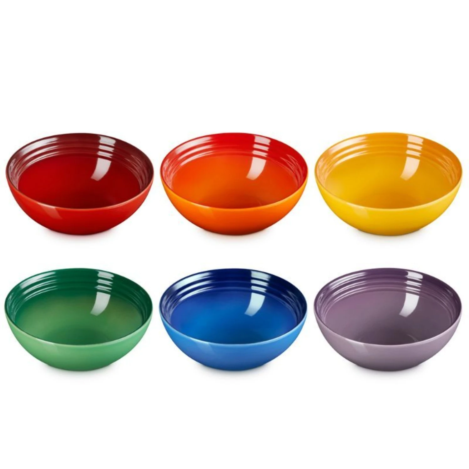 Le Creuset Ontbijtkommen Rainbow 6 Kleuren (2025) | Meesterslijpers.nl