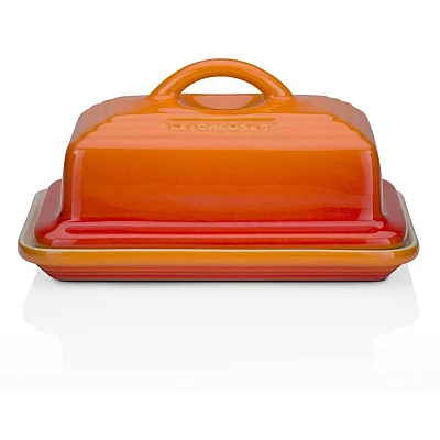 Le Creuset Butter dish Orange Red