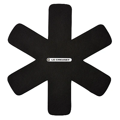 Le Creuset Pannenbeschermers Zwart 3 Stuks