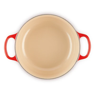 Le Creuset Signature Bräter 24 cm Kirsche Rot