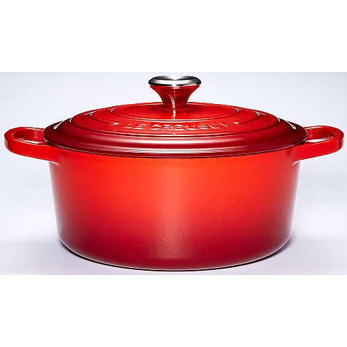 Le Creuset Signature Bräter 24 cm Kirsche Rot