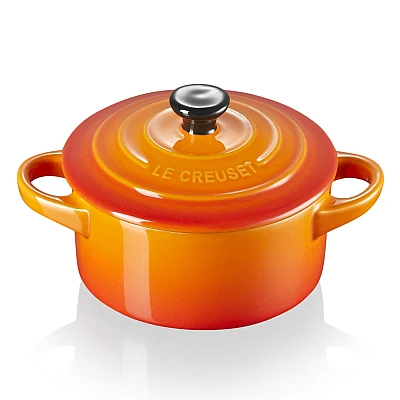 Le Creuset Cocotte Orange Red