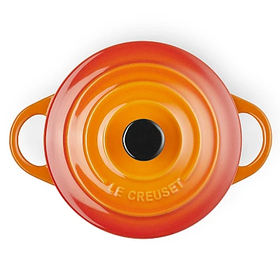 Le Creuset Cocotte Orange Red