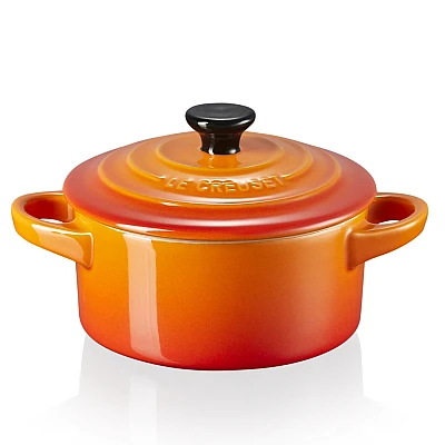 Le Creuset Cocotte Orange Red