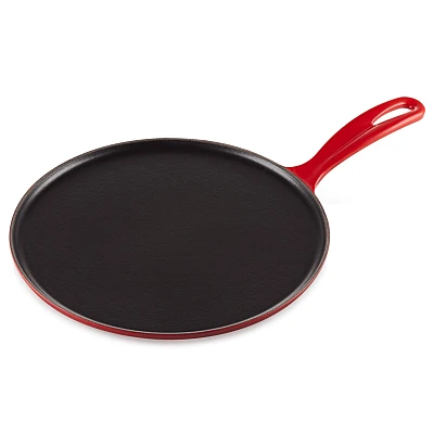 Le Creuset Gietijzeren Crepepan 27 cm Rood