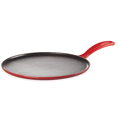 Le Creuset Gietijzeren Crepepan 27 cm Rood