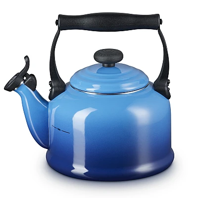 Le Creuset Tradition Whistling Kettle 2.1l Azure Blue 