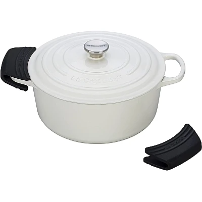 Le Creuset Silikon Griffe Schwarz