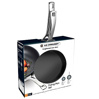 Le Creuset TNS Les Forgees koekenpannenset  24 + 28 cm