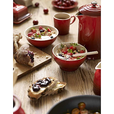 Le Creuset Butter dish cherry red