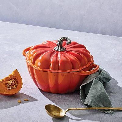 Le Creuset Signature Braadpan Pompoen 24 cm Oranjerood 