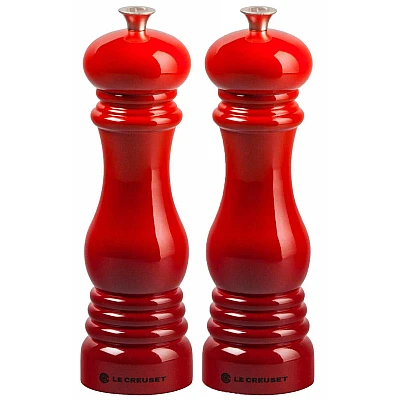 Le Creuset Zout- en Pepermolenset 21 cm Rood