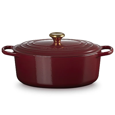 Le Creuset Signature Casserole Oval 29 cm Garnet 