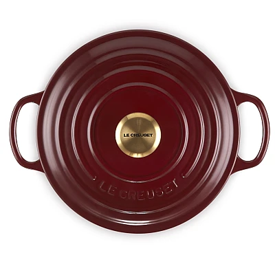 Le Creuset Signature Casserole Oval 29 cm Garnet 