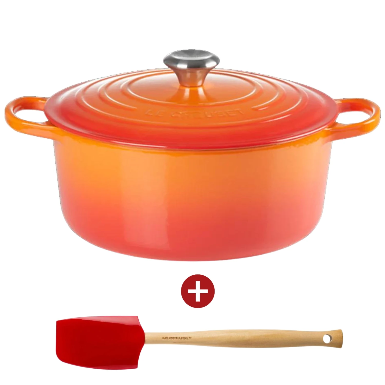 【新品未使用】LE CREUSET 18cm Le Creuset - 1.8L Flame French/ Dutch Oven — Consiglio's Kitchenware