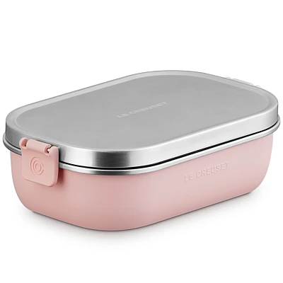 Le Creuset Lunchbox On The Go Shell Pink 900 ml