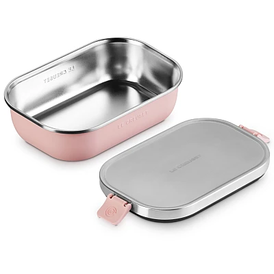 Le Creuset Lunchbox On The Go Shell Pink 900 ml