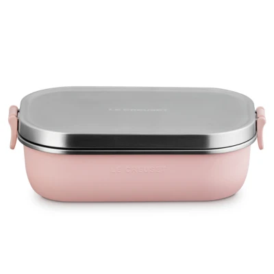 Le Creuset Lunchbox On The Go Shell Pink 900 ml