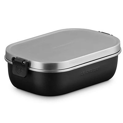 Le Creuset Lunchbox On The Go Zwart  900 ml