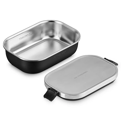 Le Creuset Lunchbox On The Go Zwart  900 ml