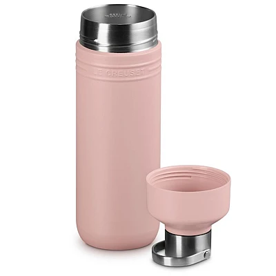 Le Creuset Drinkfles On The Go Shell Pink 1000 ml