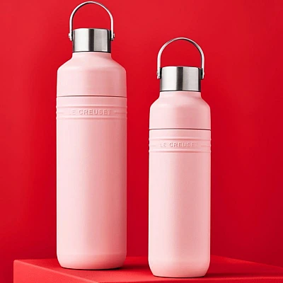 Le Creuset Drinkfles On The Go Shell Pink 500 ml