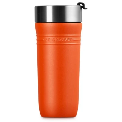Le Creuset Thermosbeker On The Go Oranjerood 350 ml