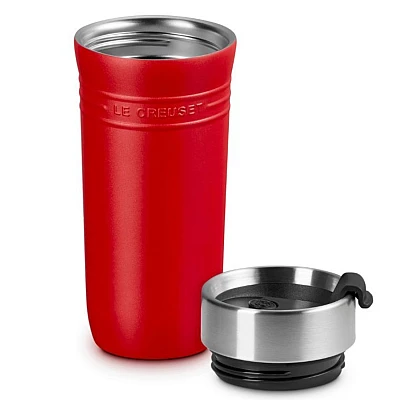Le Creuset Thermosbeker On The Go Kersenrood 350 ml