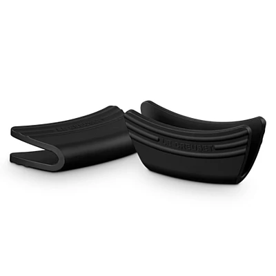 Le Creuset Silikon Griffe Schwarz