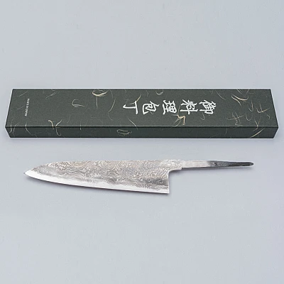 Masuda Yoshihide Shiro #2 Twisted Damast Gyuto 24 cm