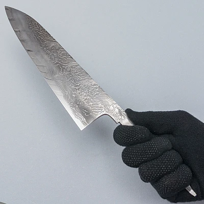 Masuda Yoshihide Shiro #2 Twisted Damast Gyuto 24 cm