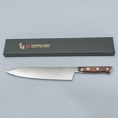 Mcusta Zanmai Premium Ironwood Gyuto 24 cm