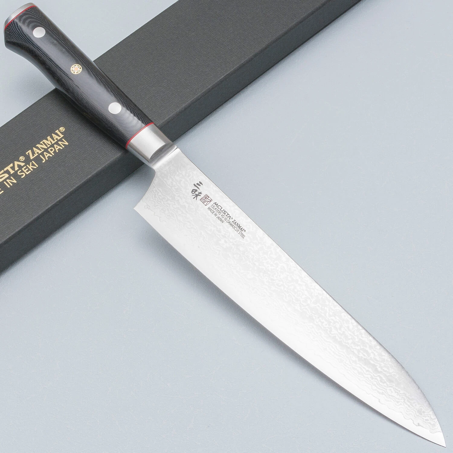 Mcusta Zanmai Classic Pro Zebra Gyuto 21 cm - Free Engraved