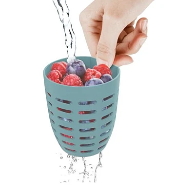 Mepal Fruit & Veggiepot Ellipse Nordic Green 600 ml