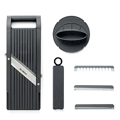 Global GSL-95 Mandoline 95 mm met 3 messen