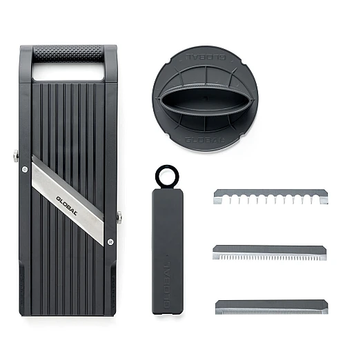 Global GSL-95 Mandoline 95 mm met 3 messen