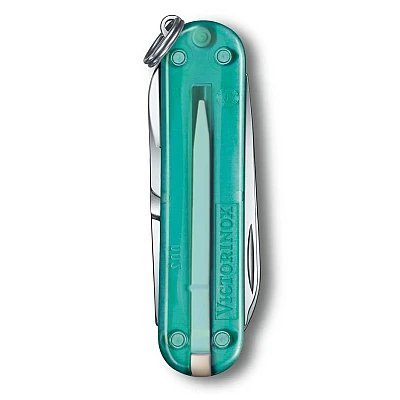Victorinox Classic SD Transparant Tropical Surf Zakmes