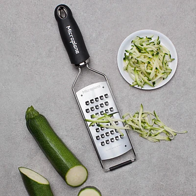 Microplane Gourmet Extra Grove Rasp Met Soft Touch 