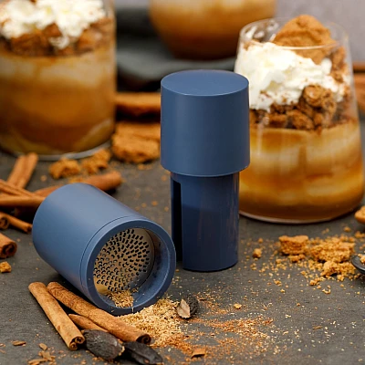 Microplane Kruidenmolen Denim Blue