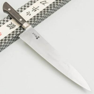 Minamoto Old Stock Bolster Swedish Stainless Gyuto 24 cm