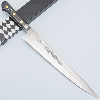 Misono Carbon Sujihiki Dragon 24 cm
