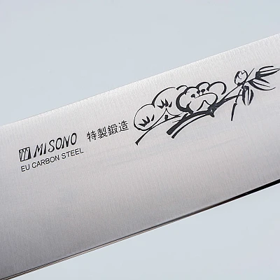 Misono Carbon Gyuto Flower 21 cm