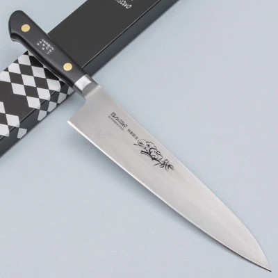 Misono Carbon Gyuto Flower 21 cm