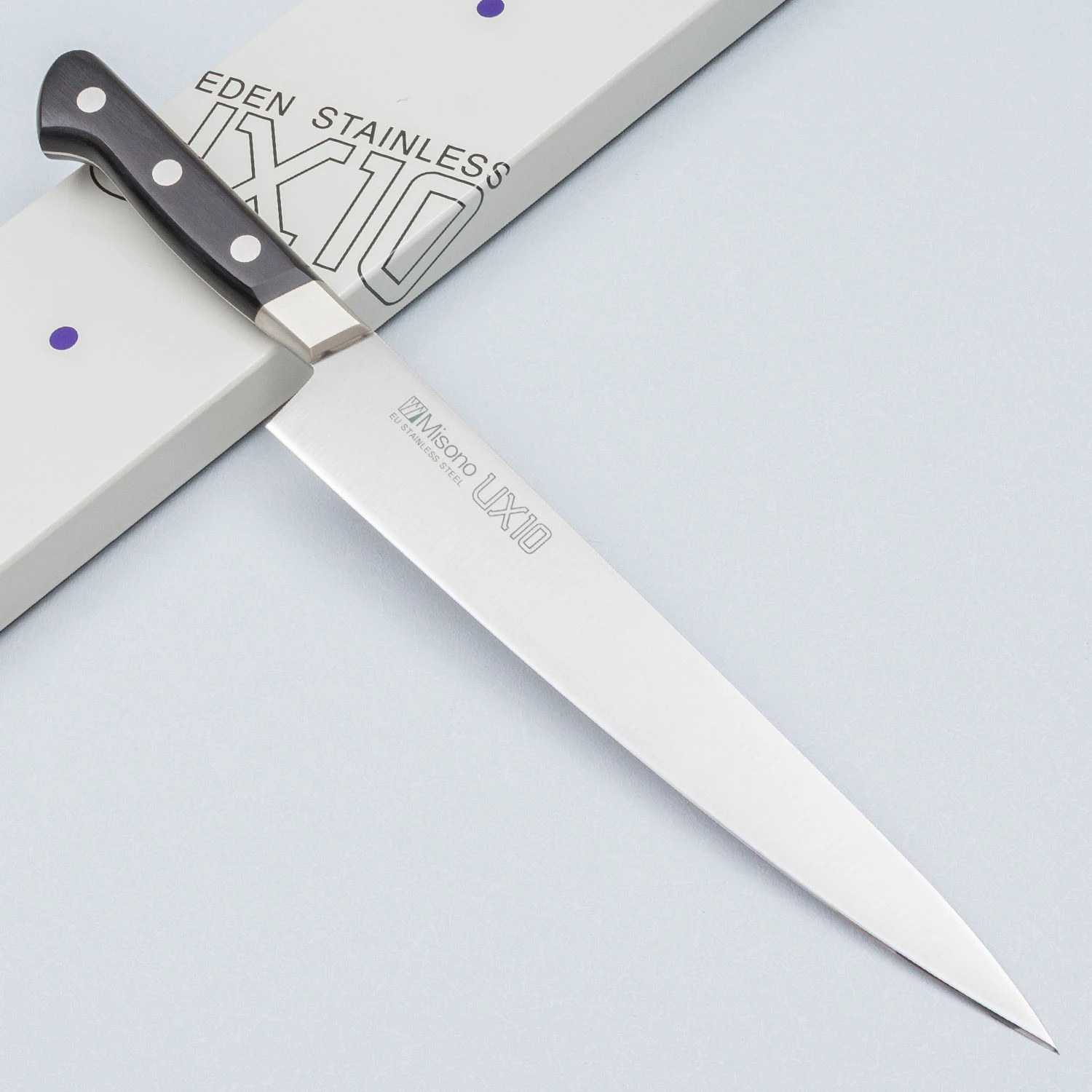調理器具 Misono UX10 (DENTAL) Misono-UX10-Slicer-24-cm--721-