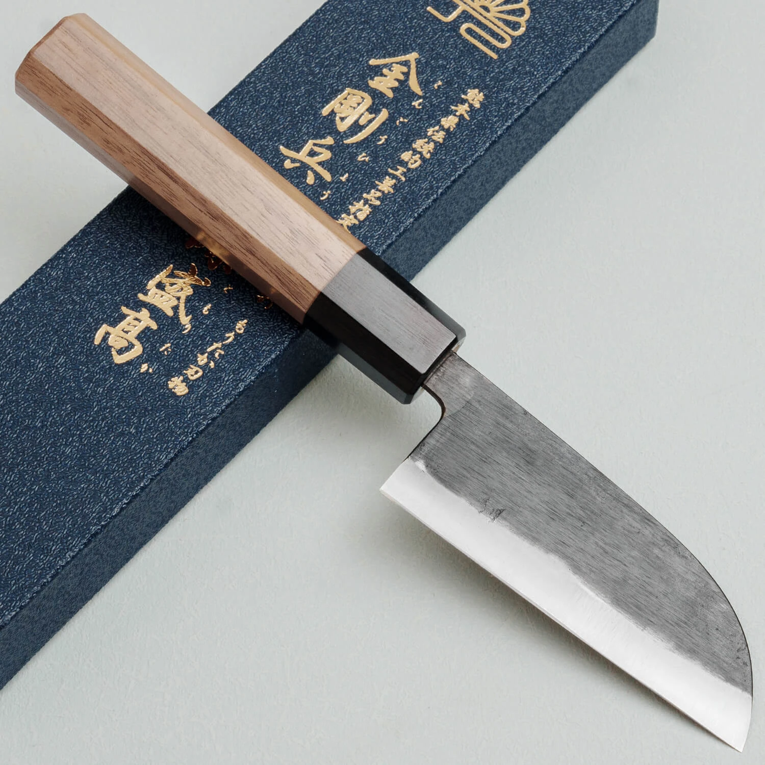 Moritaka Aogami Super Kurouchi Kawamuki 9.5 cm | Knivesworld.eu