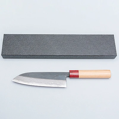 Muneishi Aogami 2 Iron Damast Santoku