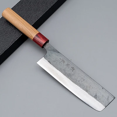 Muneishi Aogami 2 Iron Damast Nakiri 16.5 cm