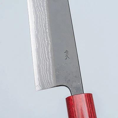 Muneishi Aogami 2 Iron Damast Kiritsuke 21 cm