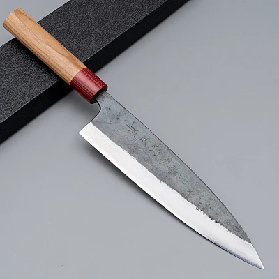 Muneishi Aogami 2 Iron Damast Gyuto 24 cm
