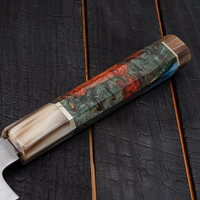 Nakagawa Satoshi Honyaki Kiritsuke Yanagiba 30 cm